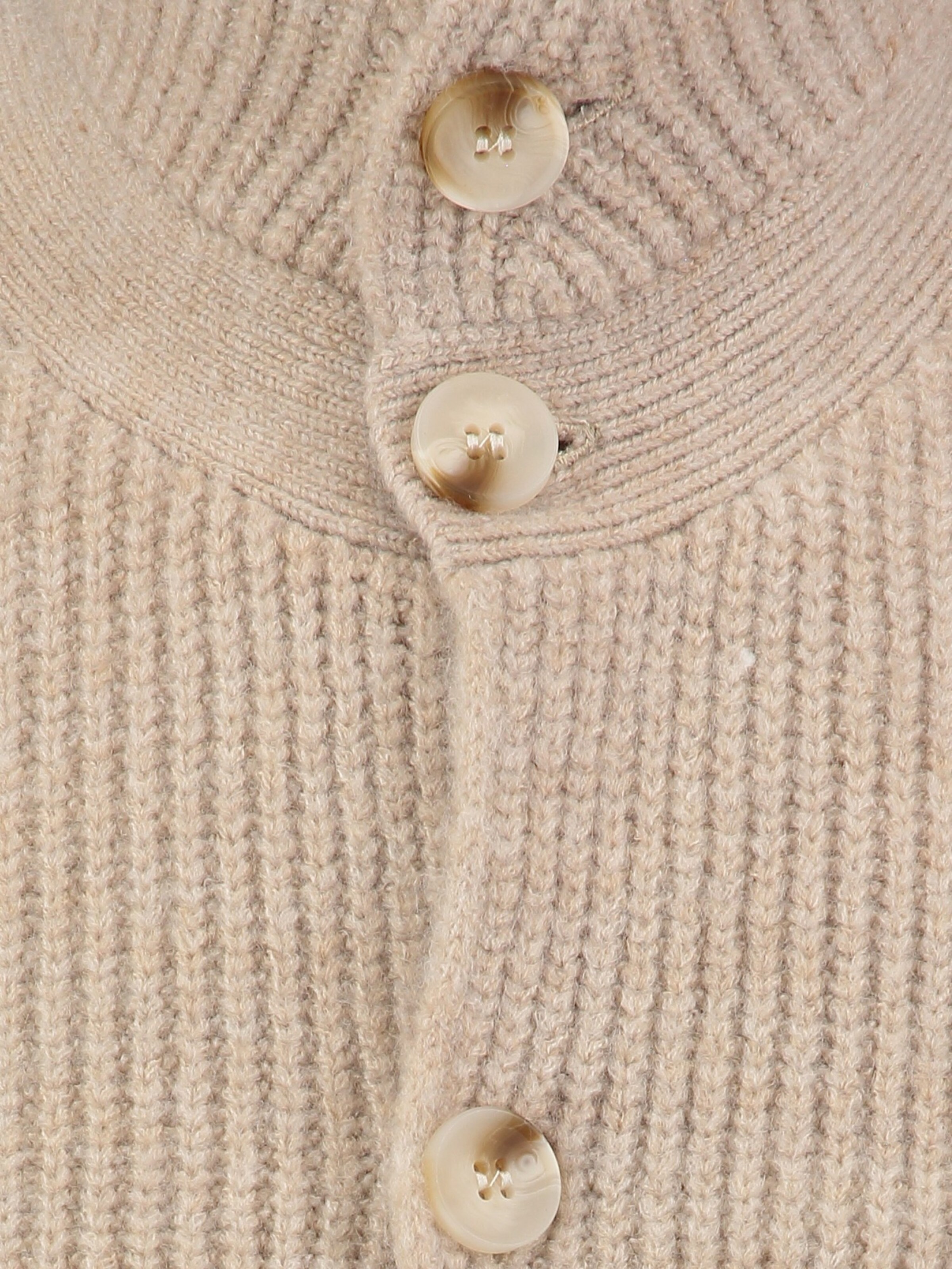 Key Largo Gebreid vest 'KLLUZERN' in Beige