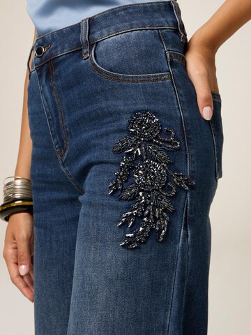 oltre - Ropa ancha Vaquero en azul
