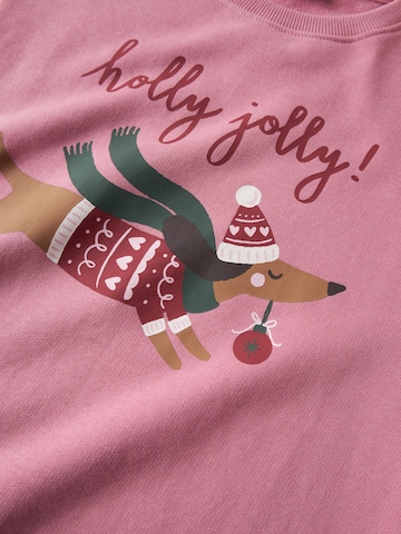 NAME IT Sweatshirt 'NKFVertrud' in Pink