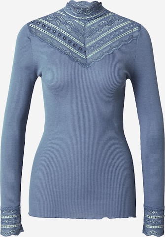 rosemunde Shirt in Blauw: voorkant