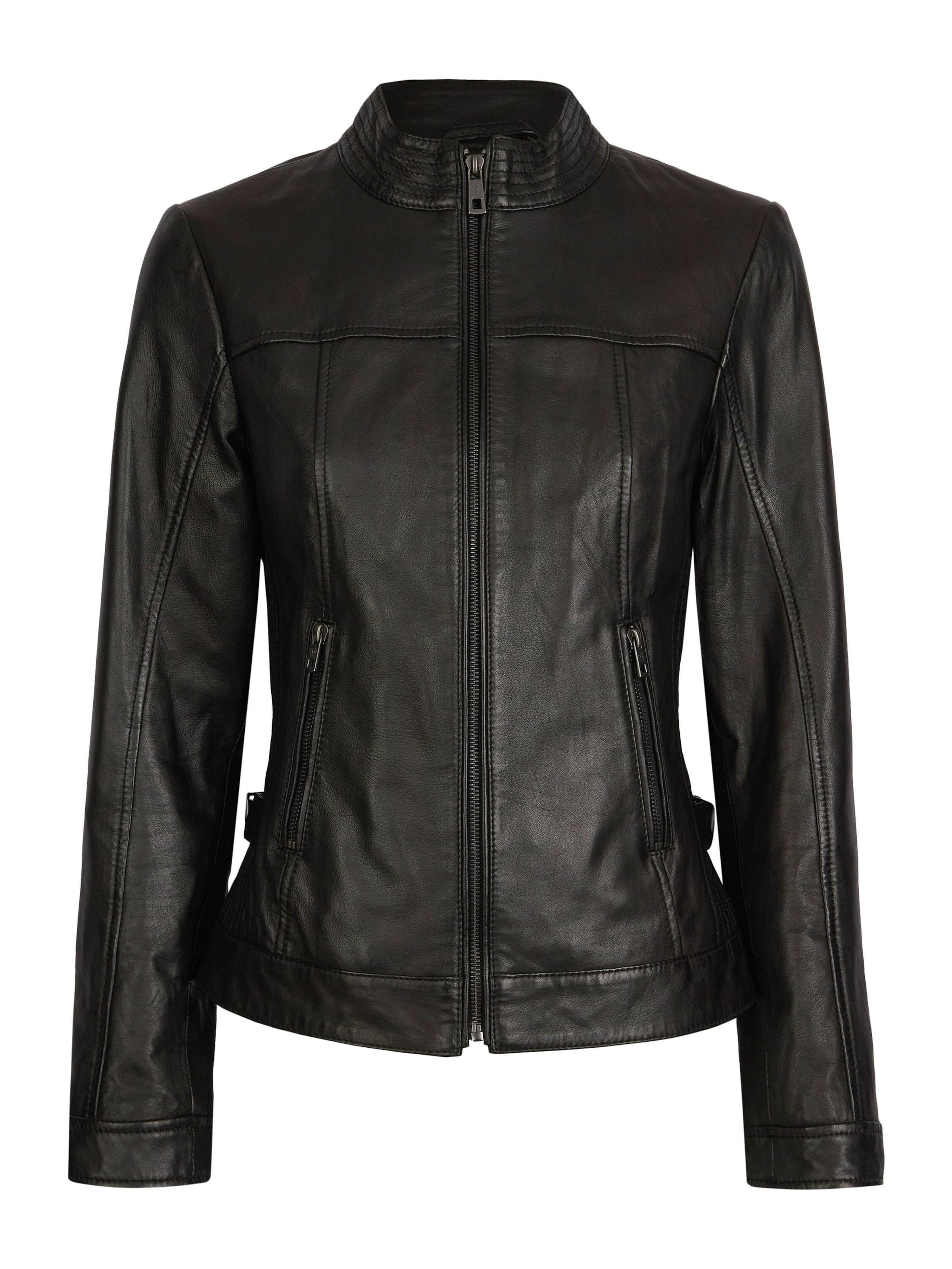 bugatti Tussenjas in Zwart: voorkant