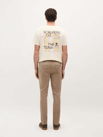Scalpers Regular Chino trousers in Beige