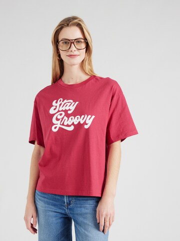 UNITED COLORS OF BENETTON Shirt in Rood: voorkant