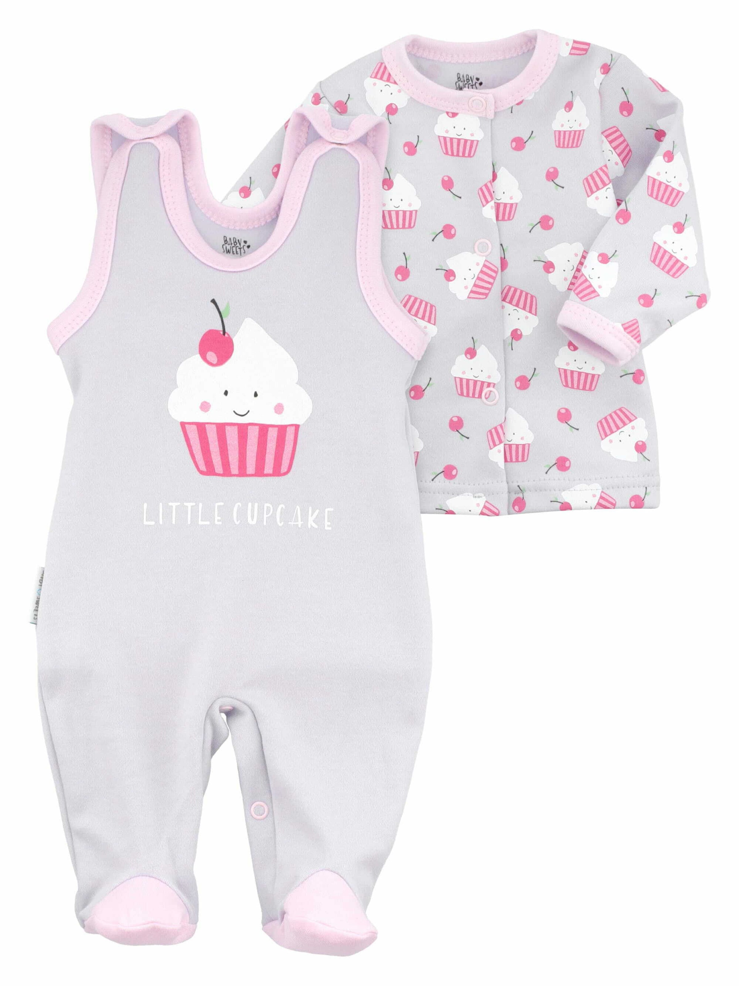 Kinder Bekleidung Baby Sweets Set in Grau - GL44118 Kinder Bekleidung Baby Sweets Set in Grau - GL44118