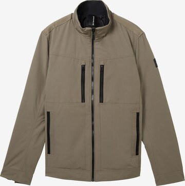 TOM TAILOR Between-Season Jacket in Green: front