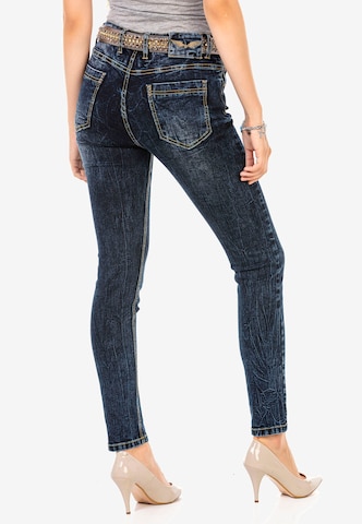 CIPO & BAXX Skinny Jeans in Blau