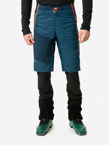 VAUDE Regular Outdoor Pants 'Sesvenna' in Blue: front