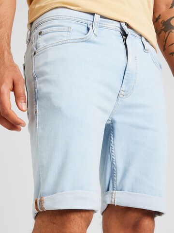 BLEND Slimfit Shorts in Blau