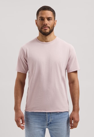 Maglietta 'Mc Queen' di Dstrezzed in lilla: frontale