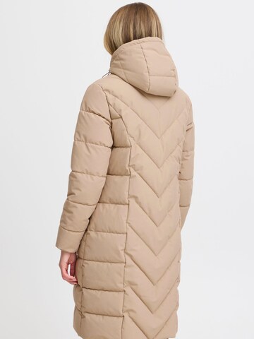Fransa Winter Jacket 'FRMAISE JA 2' in Beige