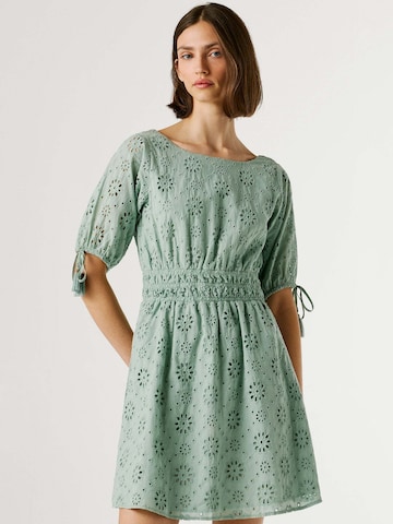 Robe 'Chiara' Pepe Jeans en vert : devant