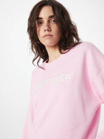 TOMMY HILFIGER Sweatshirt in Pink