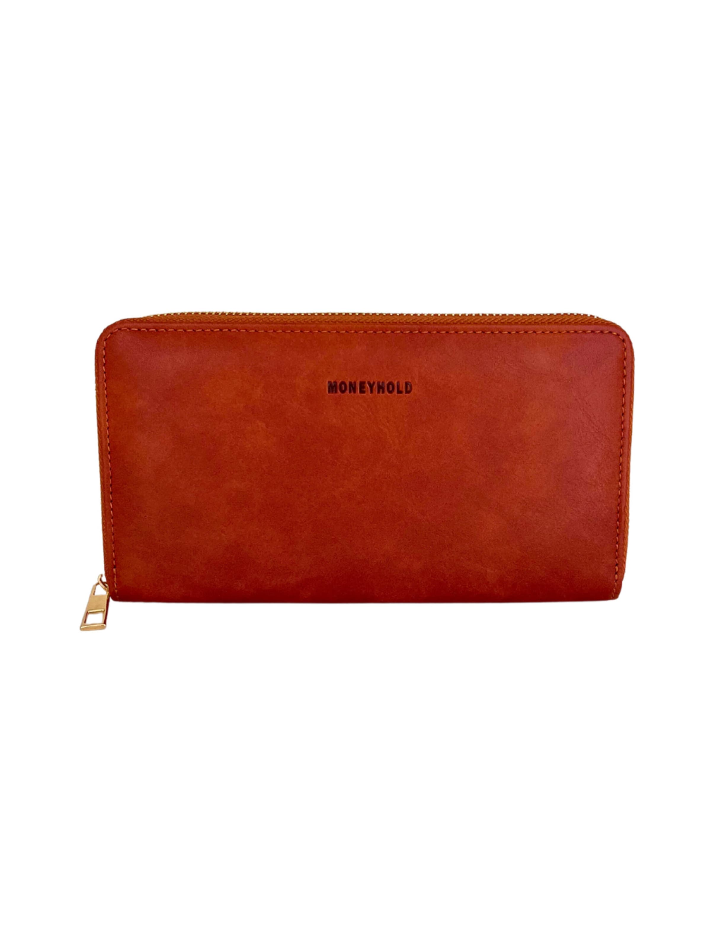 Moneyhold Wallet in Brown: front