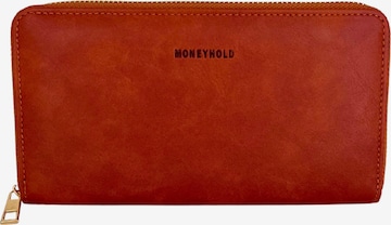 Moneyhold Portemonnaie in Braun: Vorderseite
