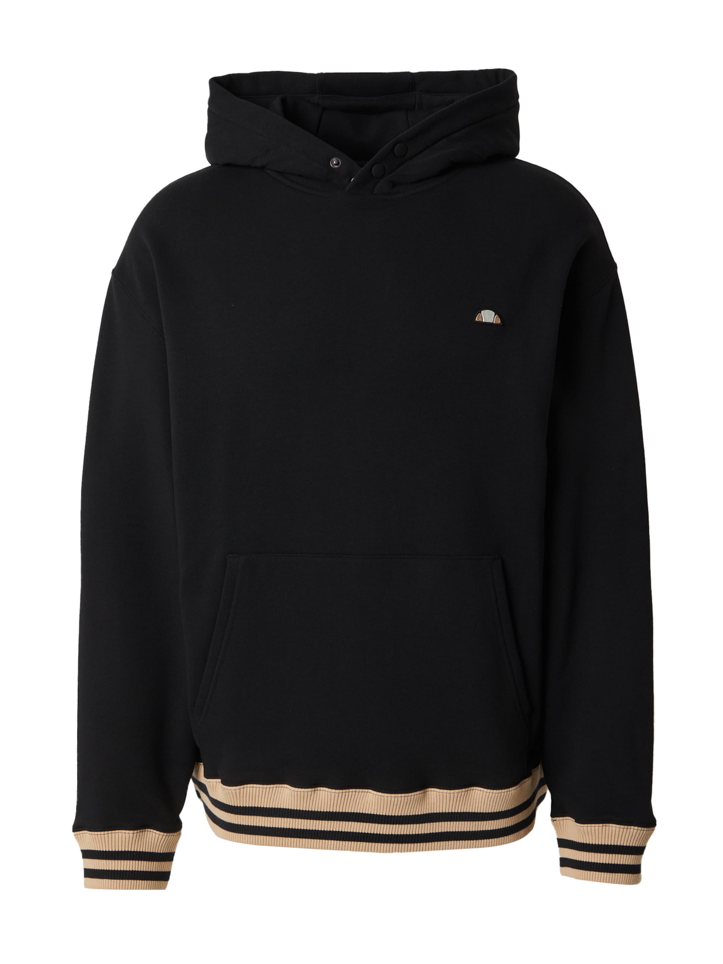 Bluză de molton 'Hazzo' de la ELLESSE pe negru: față