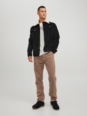 JACK & JONES Between-Season Jacket 'Alvin' in Black