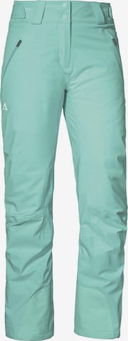 Schöffel - Regular Calças outdoor 'Weissach' em azul: frente