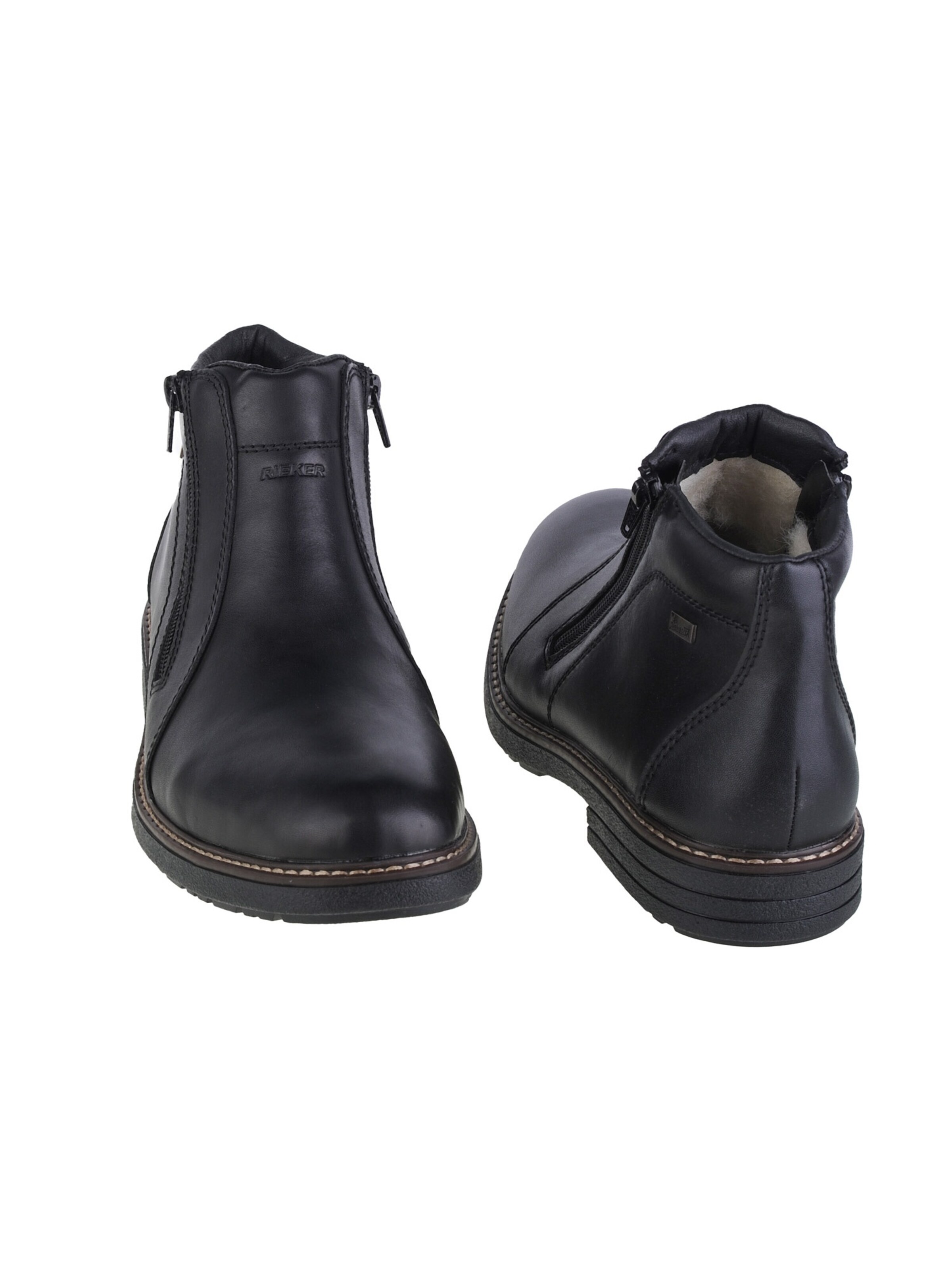 Rieker Veterboots 'Rieker Booties' in Zwart