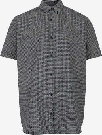 s.Oliver Men Big Sizes Regular Fit Hemd in Blau: Vorderseite