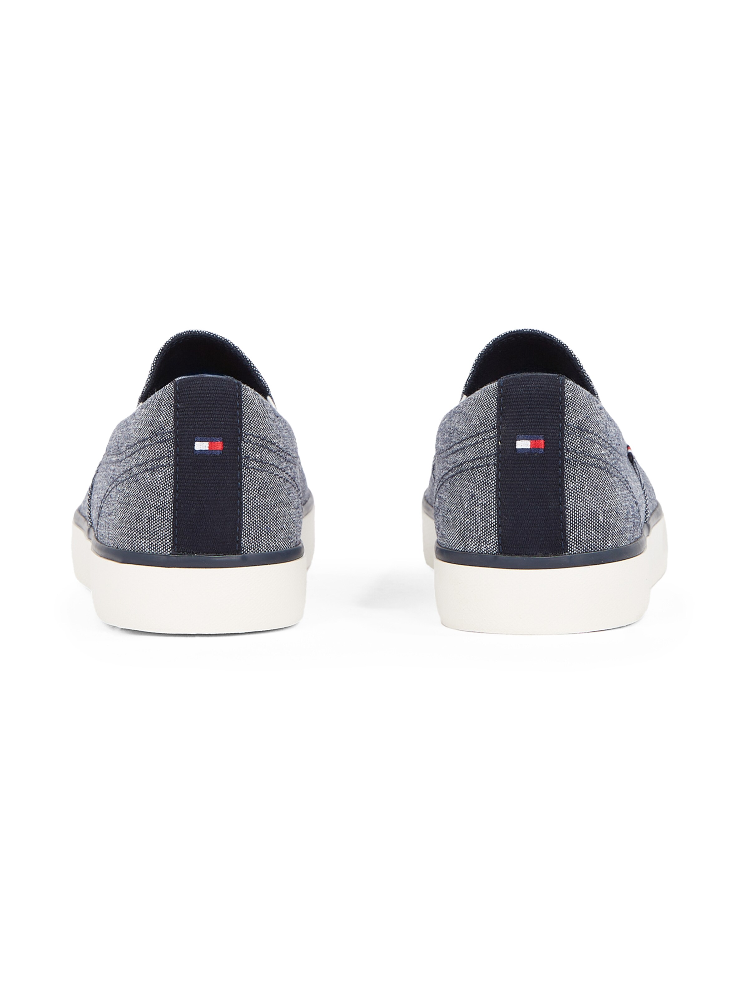 TOMMY HILFIGER Slip-on obuv - Modrá
