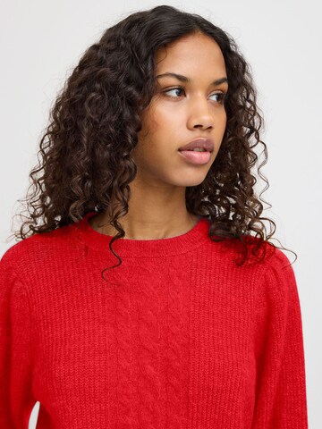 Pullover 'KAMARA MS3 ' di ICHI in rosso