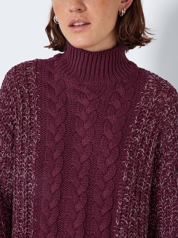 Rochie tricotat 'LORI' de la Noisy may pe roșu