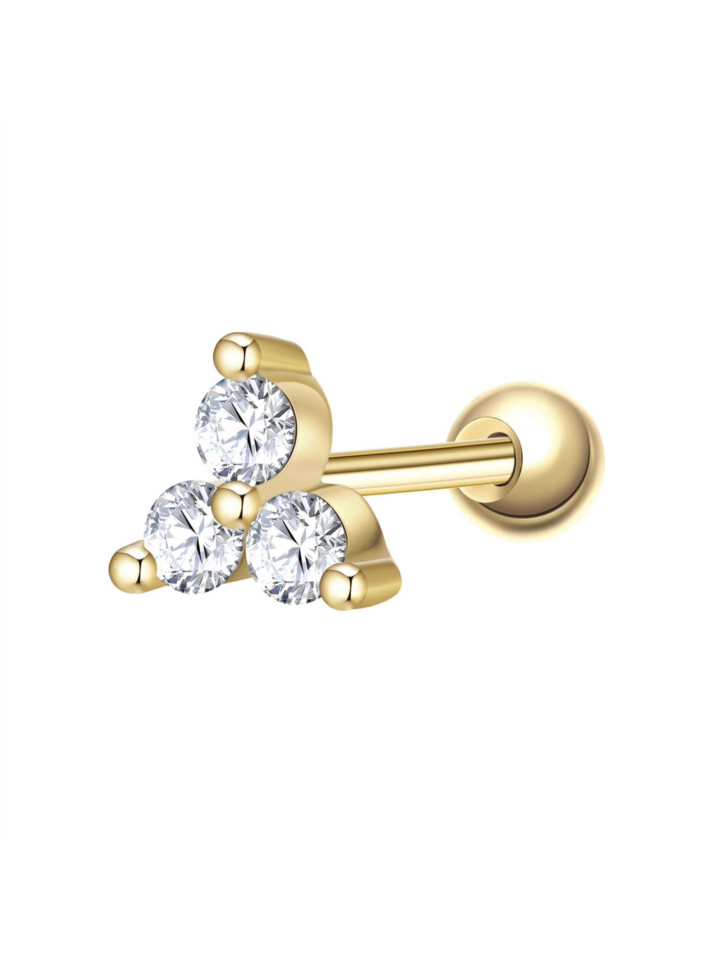 Glanzstücke München Piercings in Goud: voorkant