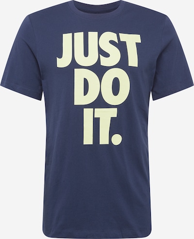 Nike Sportswear T-Shirt en bleu marine / blanc, Vue avec produit