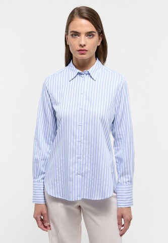 ETERNA Blouse in Blauw: voorkant