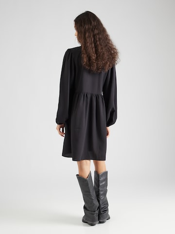 Monki Shirt Dress in Black