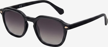 Lunettes de soleil 'Modern Wayfarer' Maxte en noir : devant