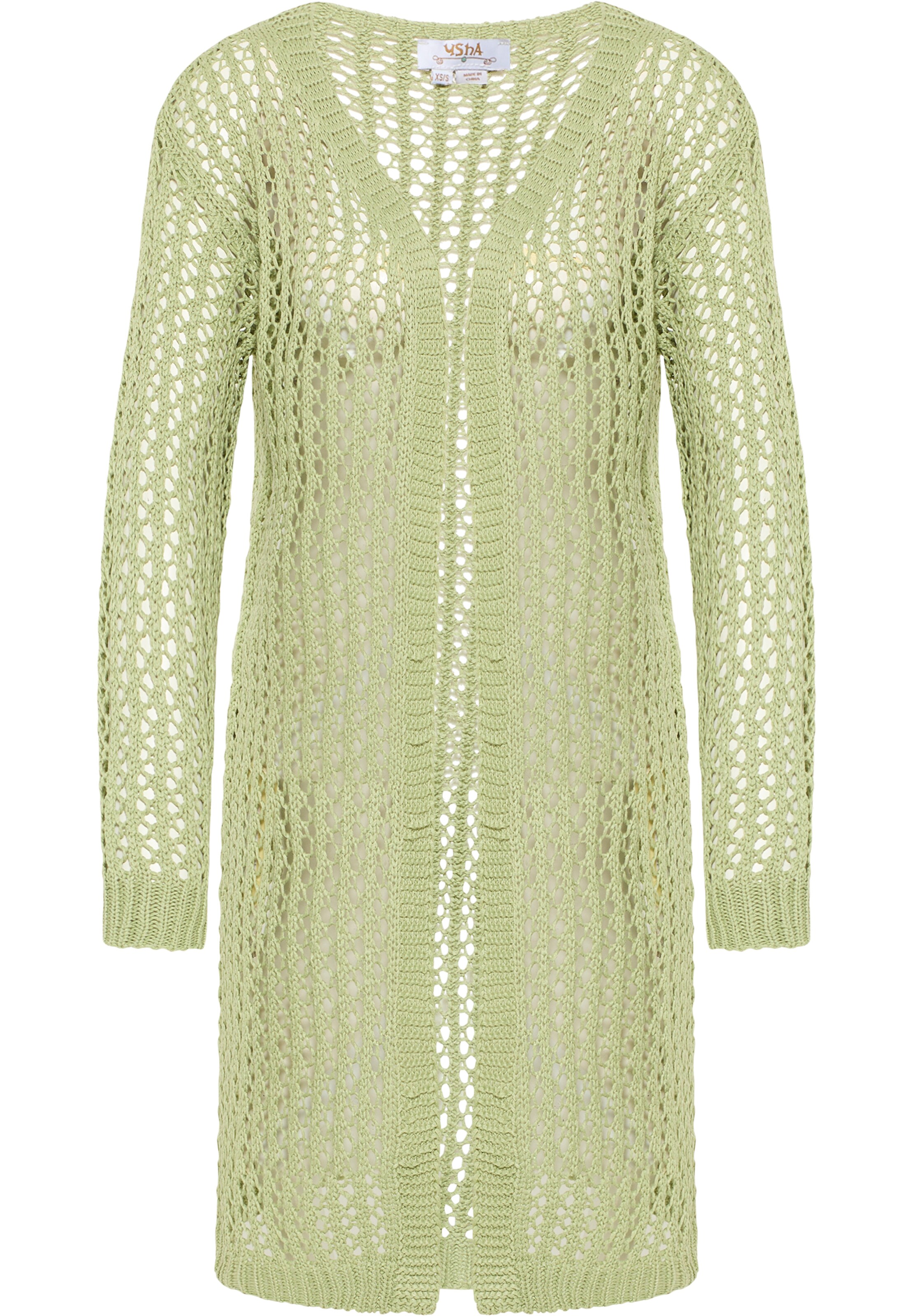 usha FESTIVAL Kardigán - Zelená: predná strana