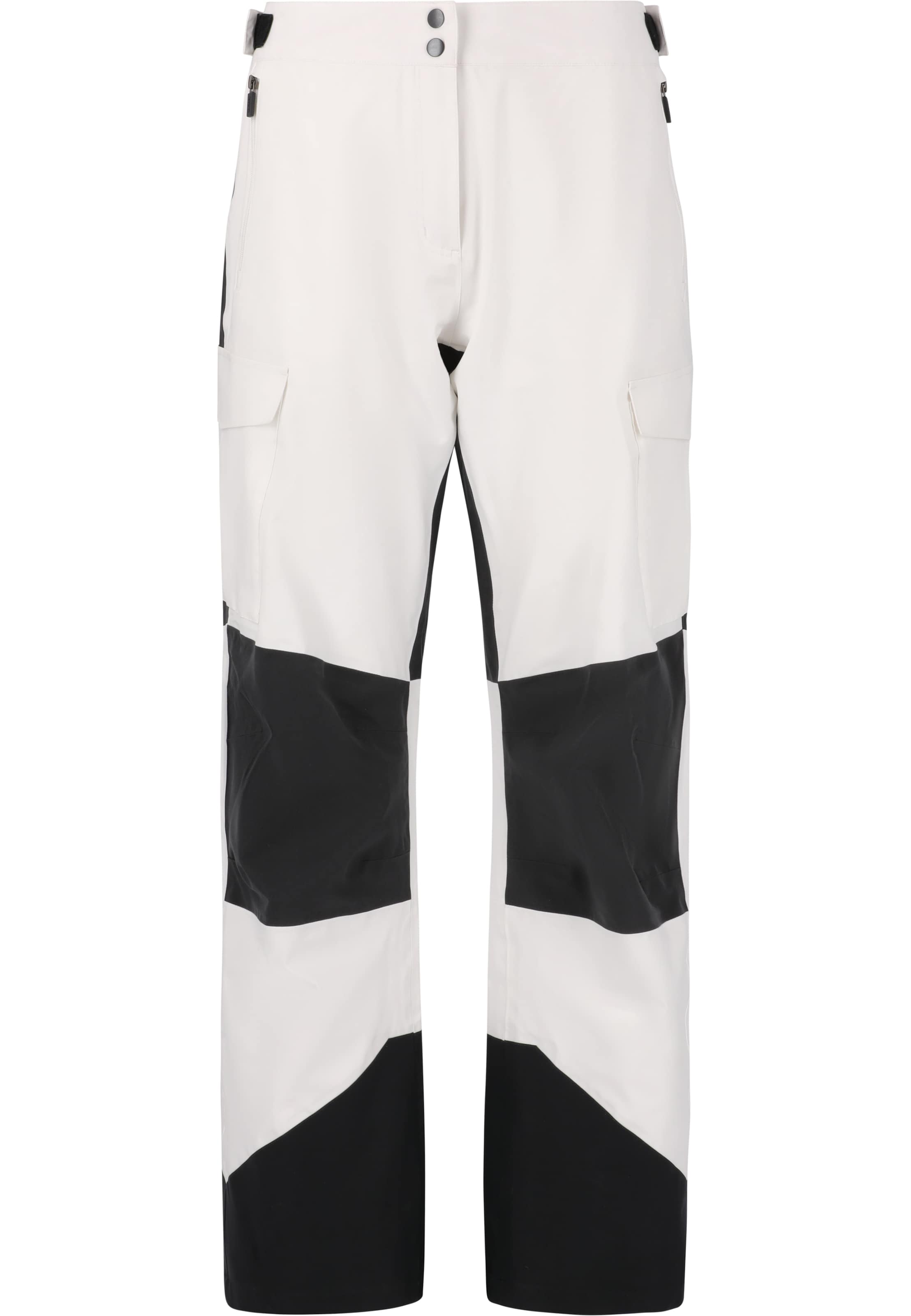 SLOPE Regular Skihose 'Bandone' in Weiß: Vorderseite