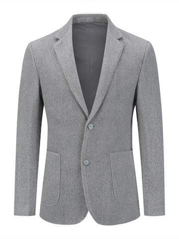 Youthup Slim fit Suit Jacket in Grey: front