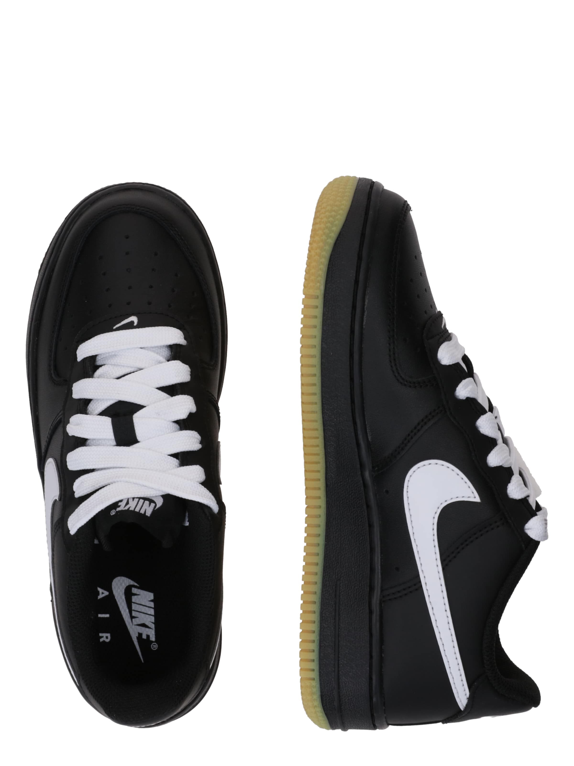 Nike Sportswear Σνίκερ 'Air Force 1 LV8 3' σε μαύρο