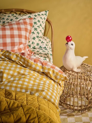 ESSENZA Duvet Cover 'Checking-In' in Orange
