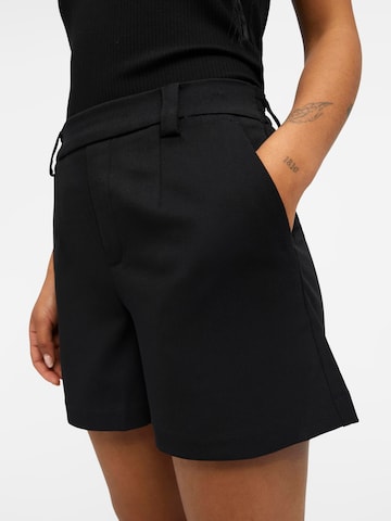 OBJECT Normalny krój Spodnie 'LISA' w kolorze czarny