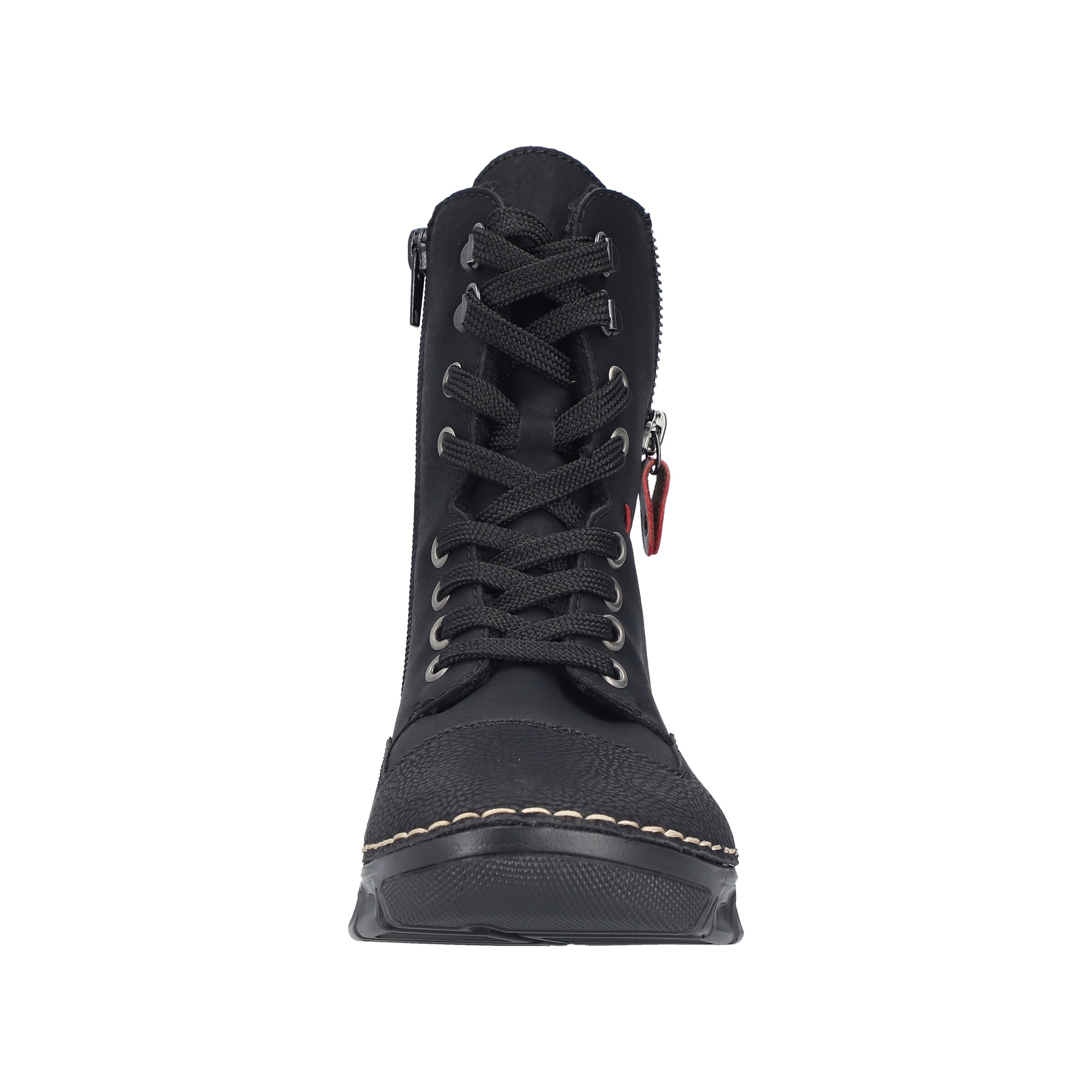 Bottines à lacets Rieker en noir