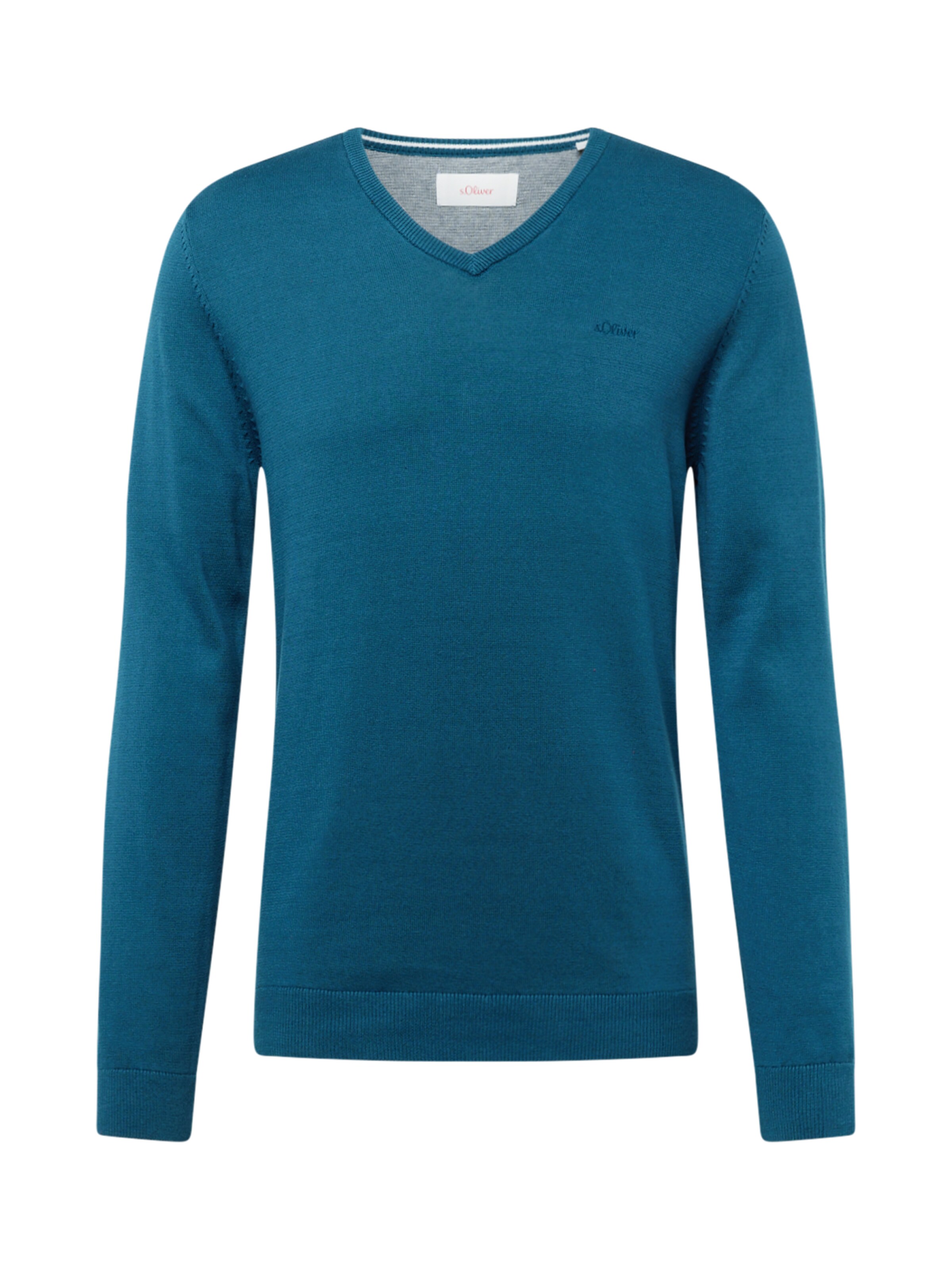 s.Oliver Pullover in Grün: Vorderseite