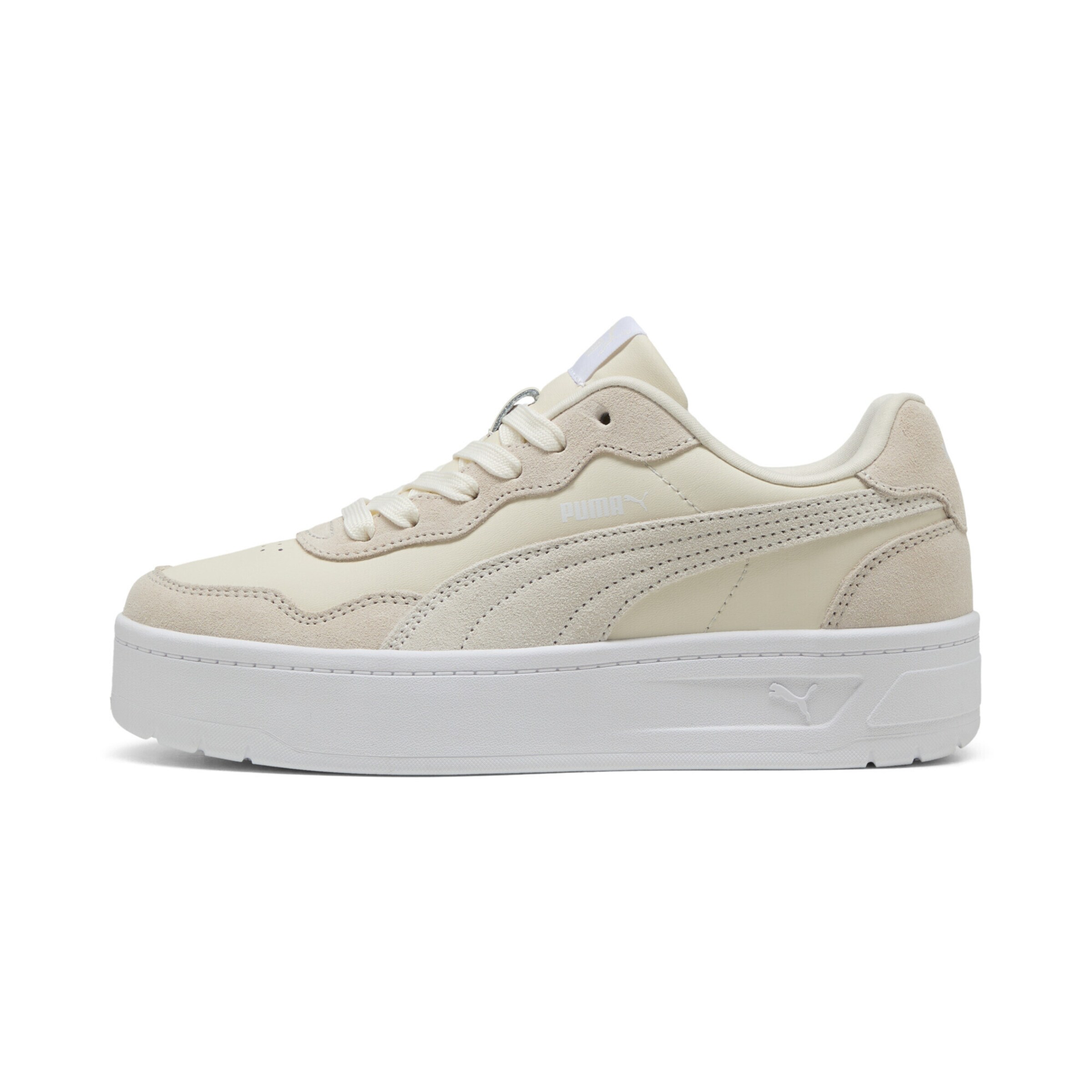 Baskets basses 'Court Lally Skye' PUMA en blanc : devant