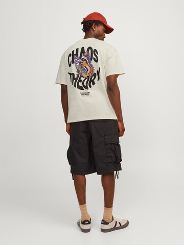 JACK & JONES - Camiseta 'Jorfrutti' en beige