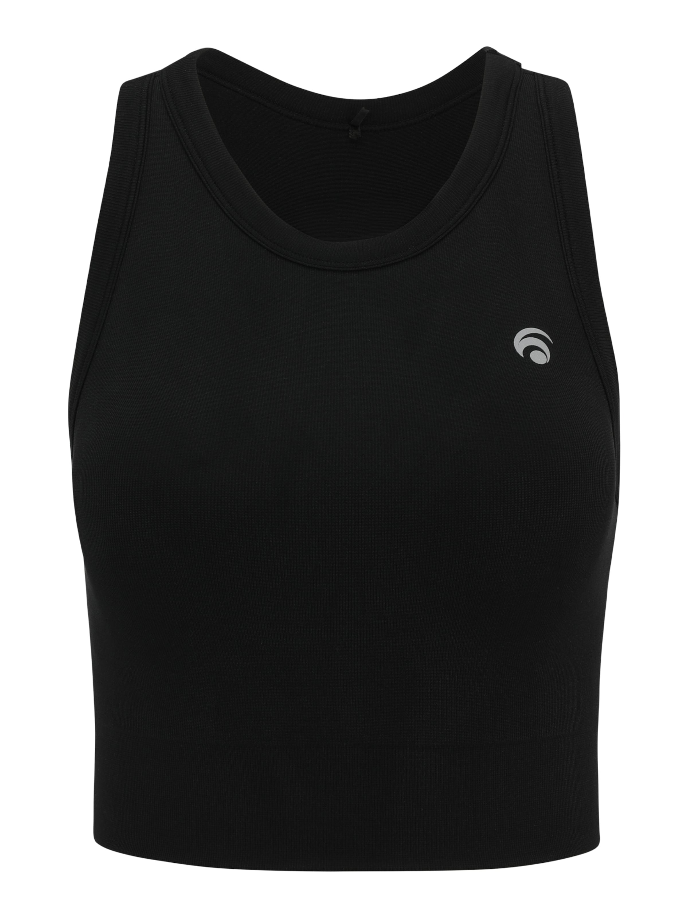 OCEANSAPART Αθλητικό τοπ σε μαύρο: μπροστά