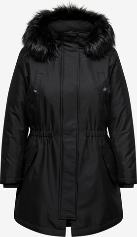 Parka d’hiver 'Irena' ONLY Carmakoma en noir : devant