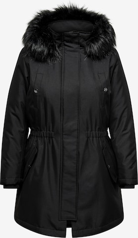 ONLY Carmakoma Between-Seasons Parka 'Irena' in Black: front