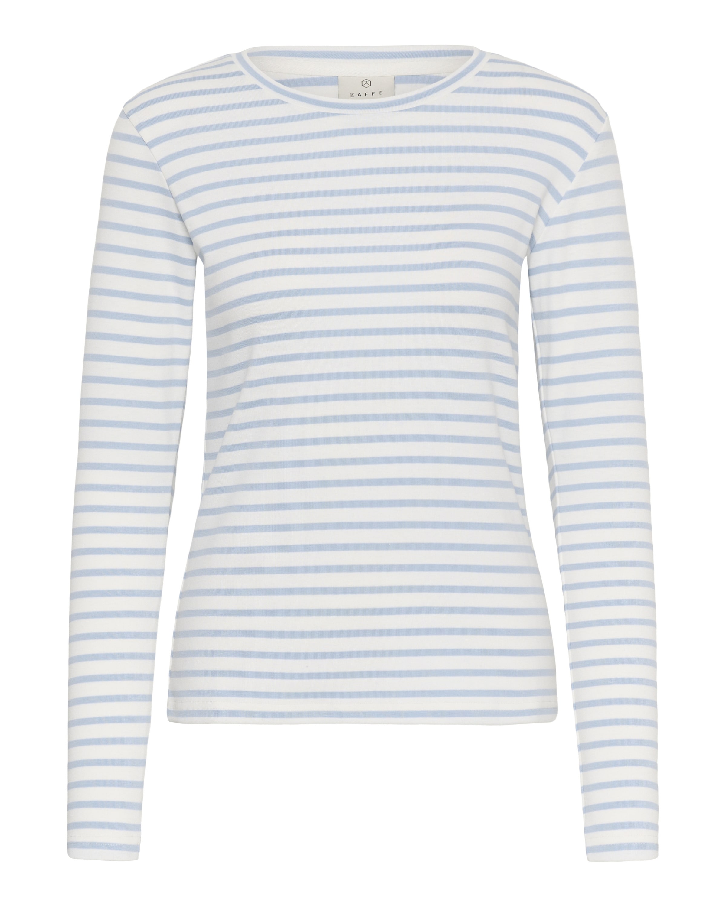 Kaffe Camiseta 'Liddy ' en L en azul claro / blanco cáscara de huevo, Vista del producto