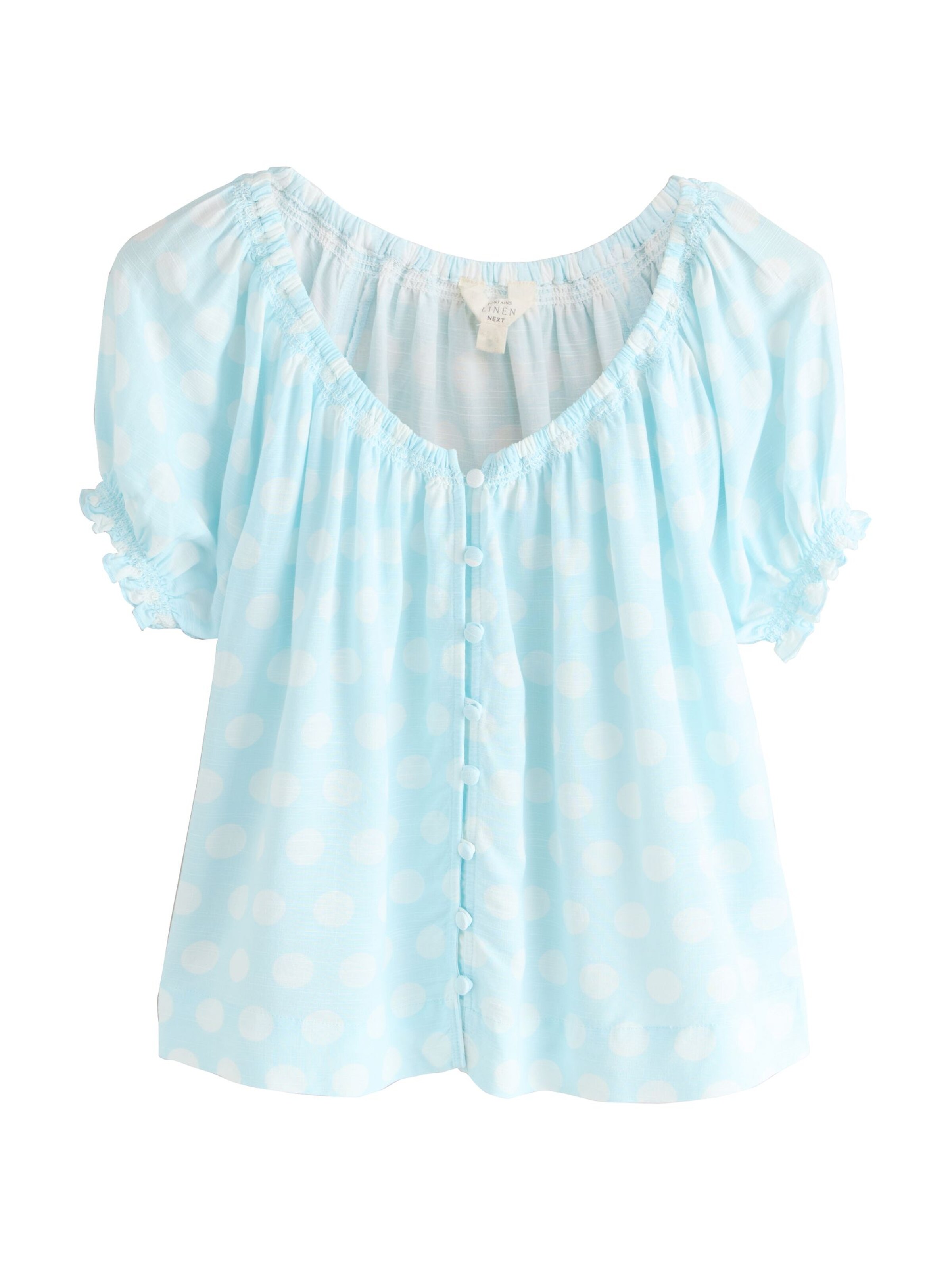 Next Bluse in Blau: Vorderseite