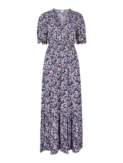 Apricot Robe ' ' en bleu, Vue avec produit