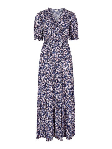 Apricot Ditsy Floral Tiered Maxi Dress ' ' in Blau