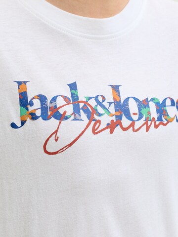 T-Shirt 'JJTOM' Jack & Jones Junior en blanc
