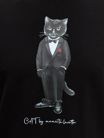 CAT by Maniita Lacitta Shirt in Zwart
